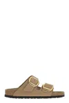 Birkenstock Arizona Big Buckle Sandcastle Sandal In Neutral