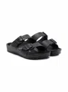 Birkenstock Double-buckle Open-toe Sandals In Black
