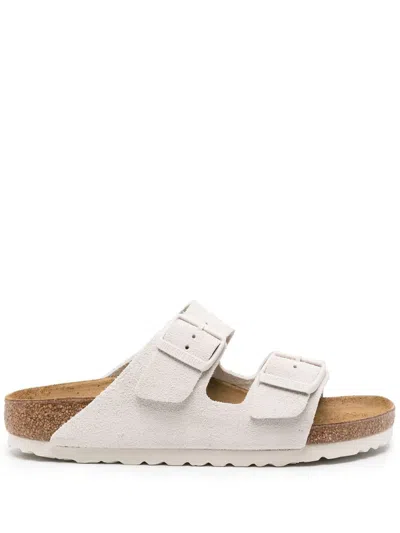 BIRKENSTOCK BIRKENSTOCK ARIZONA ANTIQUE WHITE SHOES