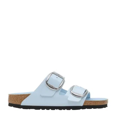 BIRKENSTOCK ARIZONA BIG BUCKLE PATENT LEATHER SANDALS