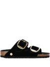 Birkenstock Arizona Big Buckle Piping Rivet Logo Sandals In Multi