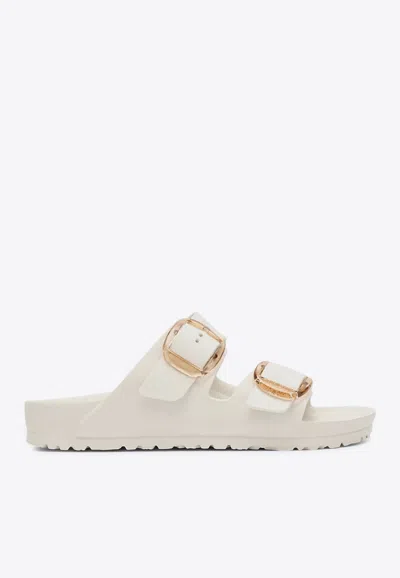 Birkenstock Arizona Big Buckle Eva Womens Sandals Colour: Eggshell, Size: 7 / 40 In Bianco