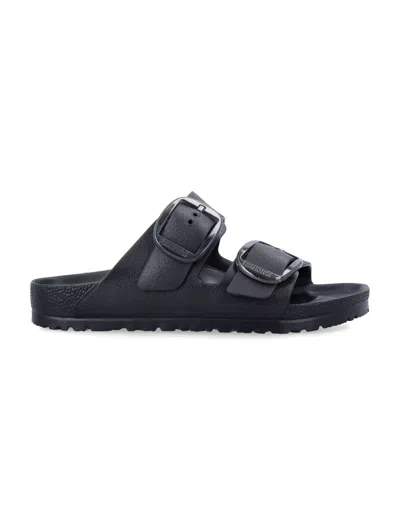 Birkenstock Arizona Big Buckle Eva Black Sandals In Multi