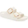 Birkenstock Arizona Big Buckle Womens Eva Sandals In White