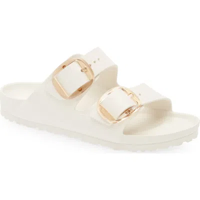 Birkenstock Arizona Big Buckle Womens Eva Sandals In White