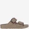Birkenstock Arizona Big Buckle Eva Sandals In Brown