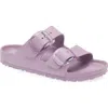 Birkenstock Arizona Big Buckle Eva Slide Sandal In Purple