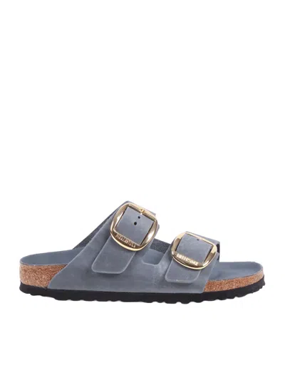 Birkenstock Arizona Big Buckle Hex Basalt Gray, Oiled Leather, S