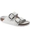 Birkenstock Arizona Big Buckle Leather Sandal In White
