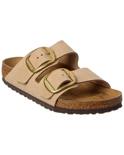 Birkenstock Arizona Big Buckle Leather Sandal In Neutral