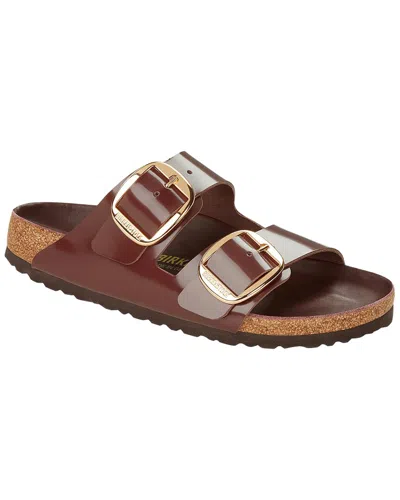 Birkenstock Arizona Big Buckle Leather Sandal In Brown