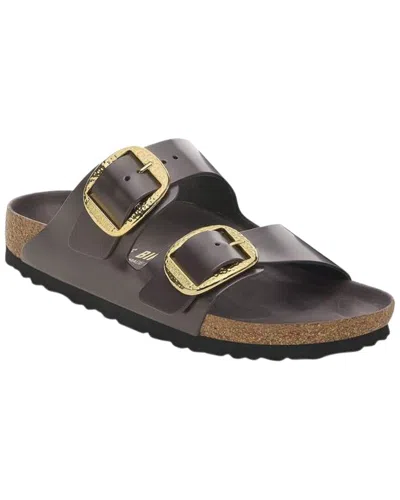 Birkenstock Arizona Big Buckle Leather Sandal In Black