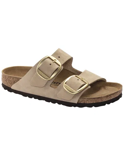 Birkenstock Arizona Big Buckle Leather Sandal In Neutral