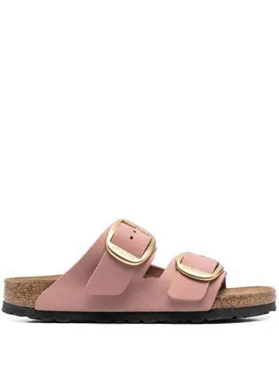 BIRKENSTOCK ARIZONA BIG BUCKLE LEATHER SANDALS