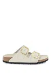 Birkenstock Sydney Cushion-buckle Double Strap Slides In Multi