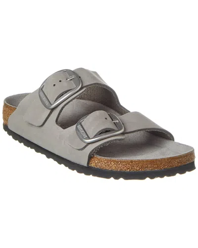 Birkenstock Arizona Split Leather Sandal In Grey
