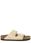 Birkenstock Arizona Big Buckle Ecru Sandal In Ecru