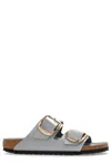Birkenstock Arizona Big Buckle High Shine Sandals Stone Coin