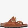 Birkenstock Arizona Big Buckle Slide Sandal In Orange