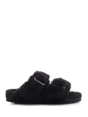 Birkenstock Arizona Big Buckle Sandals In Black