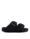 Birkenstock Arizona Big Buckle Sandals In Black