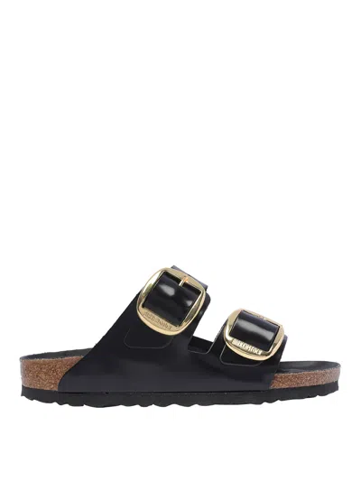 Birkenstock Arizona Big Buckle Sandals In Black