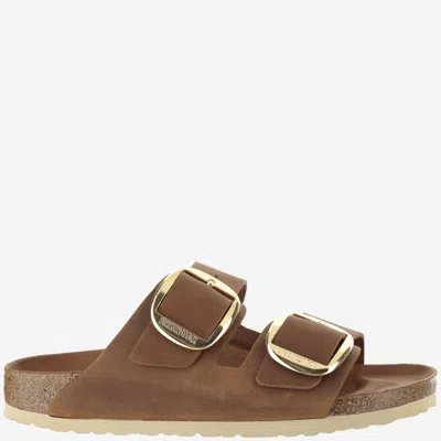 Birkenstock Arizona Big Buckle Sandals In Brown