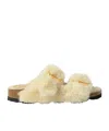 Birkenstock Wedges In Nude