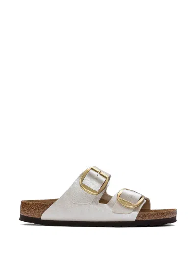 Birkenstock Arizona Big Buckle Sandals In Silver