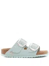Birkenstock Big Buckle Double-strap Sandals In Verde Acqua