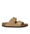 Birkenstock Arizona Big Buckle Sandcastle Sandal In Neutral