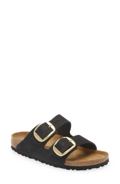 Birkenstock Arizona Big Buckle Slide Sandal In Animal Print