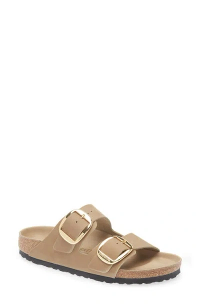 Birkenstock Arizona Big Buckle Slide Sandal In Animal Print