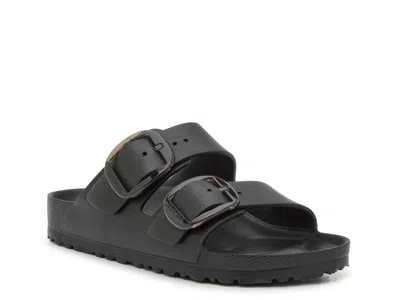 Birkenstock Arizona Big Buckle Slide Sandal In Black