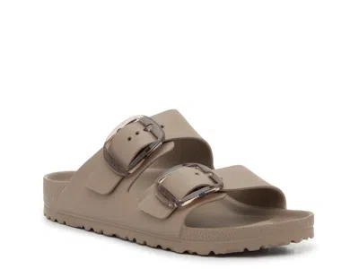 Birkenstock Arizona Big Buckle Slide Sandal In Brown