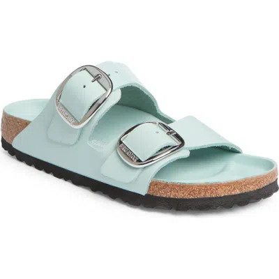 Birkenstock Arizona Big Buckle Slide Sandal In Green