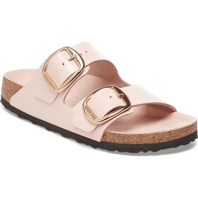 Birkenstock Arizona Big Buckle Slide Sandal In Light Rose