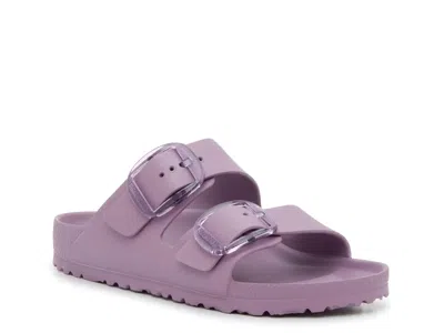 Birkenstock Arizona Big Buckle Slide Sandal In Purple