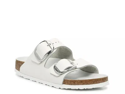 Birkenstock Arizona Big Buckle Slide Sandal In Gray