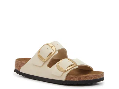 Birkenstock Arizona Big Buckle Slide Sandal In White