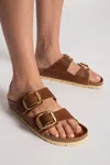 Birkenstock Arizona Big Buckle In Brown