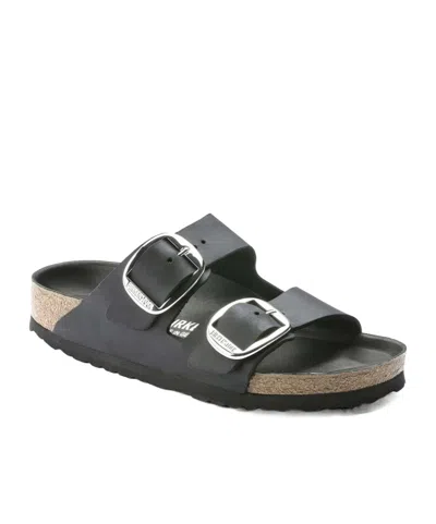 Birkenstock Arizona Big Buckle Slip-on Sandals In Black