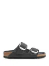 Birkenstock Arizona Big Buckle Slip-on Sandals In Black