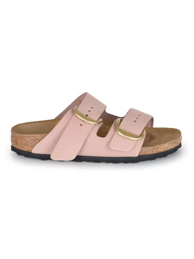 Birkenstock 'arizona Big Buckle' Slippers In Pink