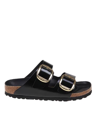 Birkenstock Arizona Big Natural Lea Sandal Black Color In Multi