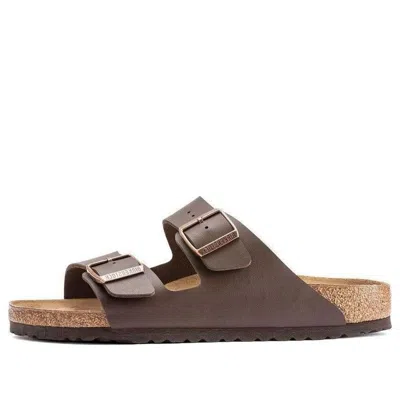 Birkenstock Arizona Birko-flor 'dark Brown'