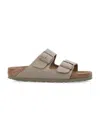 Birkenstock Arizona Birko Flor In Fade Khaki