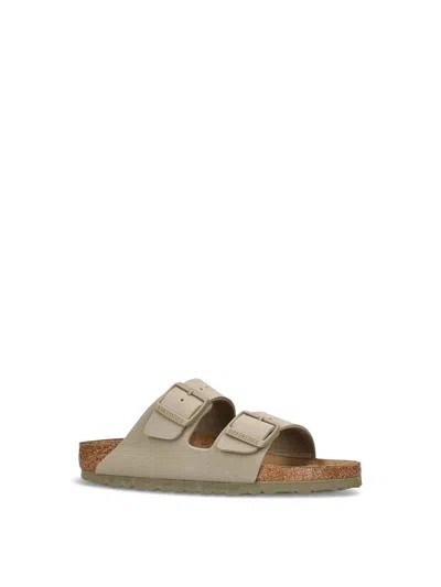Birkenstock Arizona Birko Flor In Khaki