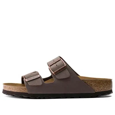 Birkenstock Arizona Birko-flor Nubuck Sandals 'mocha'