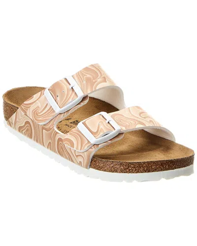 Birkenstock Arizona Birko-flor Sandal In Beige
